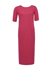 Celtic & Co. Cotton Button Back Dress - Image 4 of 7