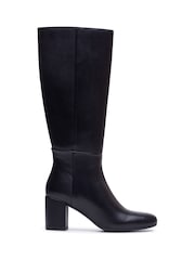 Hush Puppies Black Oprah Long Boots - Image 1 of 5