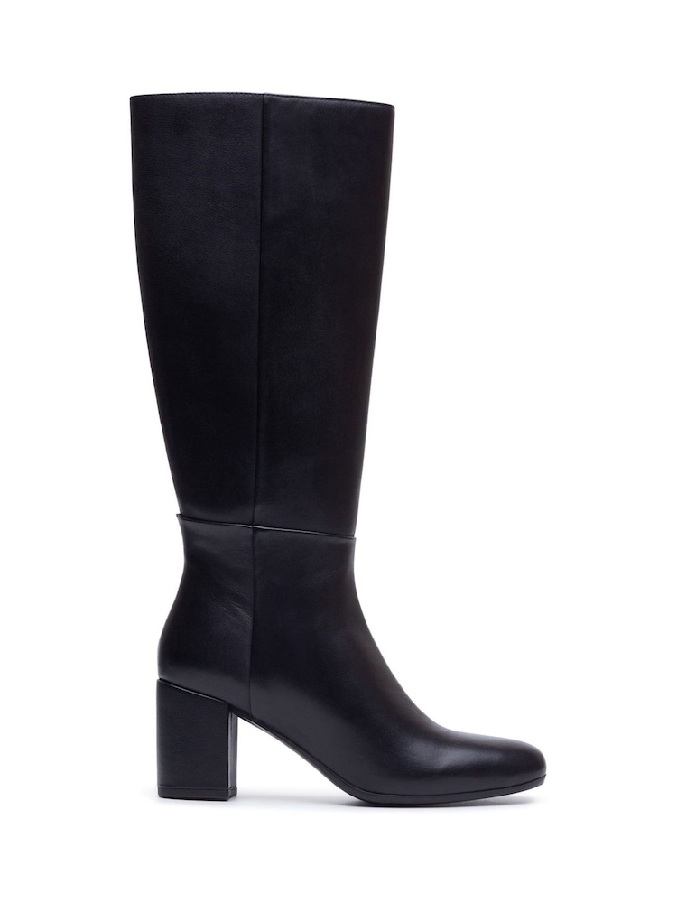 Hush Puppies Black Oprah Long Boots - Image 1 of 5 Hush Puppies Black Oprah Long Boots - Image 1 of 5