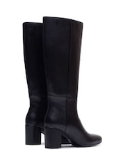 Hush Puppies Black Oprah Long Boots - Image 2 of 5