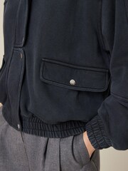Grey Moto Pocket Detail Washed Jacket - Image 6 of 6