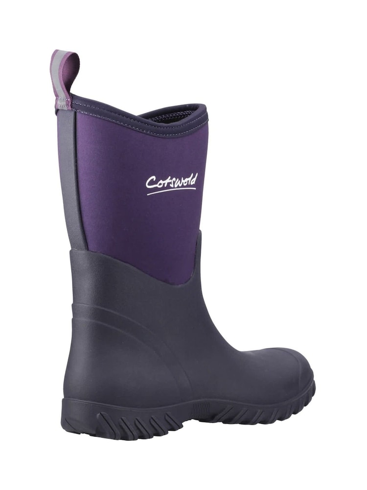 Cotswolds Purple Ashmead Wellies - Image 2 of 4