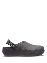 Crocs Black Kids Classic Crafted Clogs - Image 1 of 5