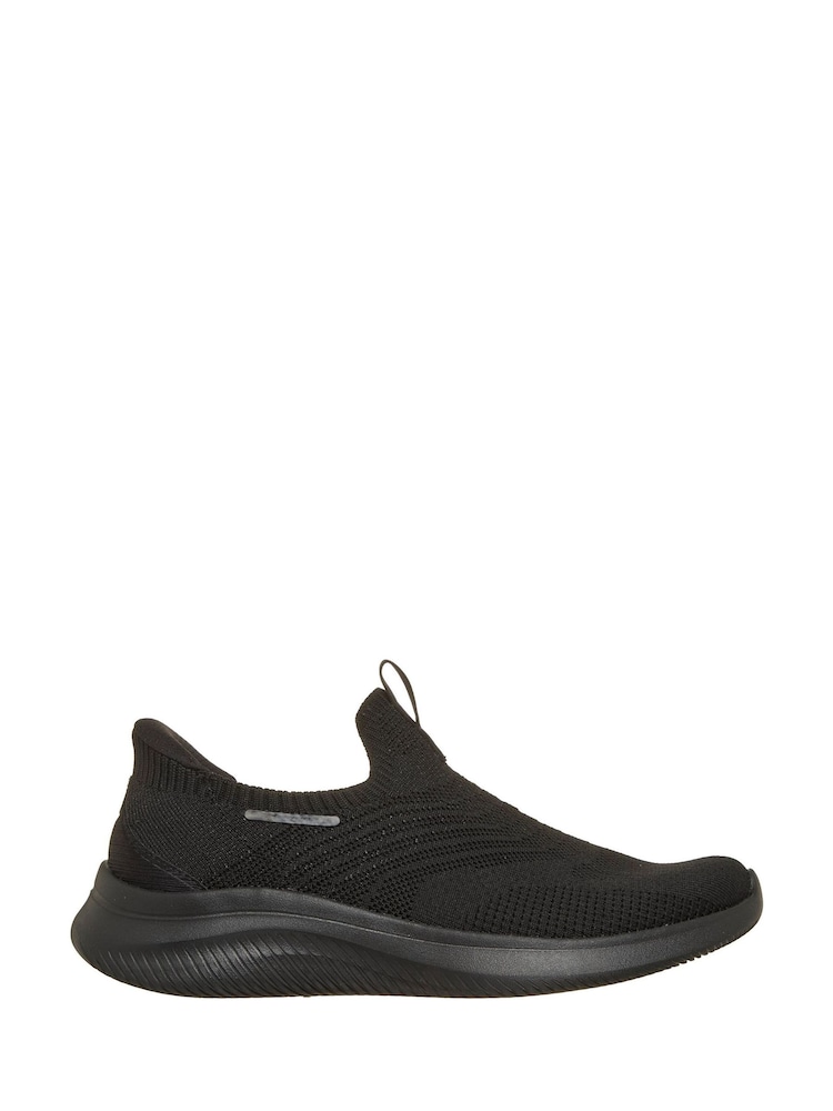 Skechers Black Ultra Flex 4.0 Pure Dream Trainers - Image 1 of 3 Skechers Black Ultra Flex 4.0 Pure Dream Trainers - Image 1 of 3