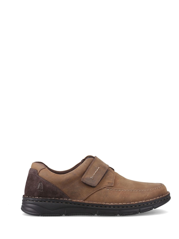 Brūna krāsa - Hush Puppies Forde Touch Fastening Shoes - Attēls 1 no 4 Brūna krāsa - Hush Puppies Forde Touch Fastening Shoes - Attēls 1 no 4