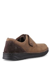 Brūna krāsa - Hush Puppies Forde Touch Fastening Shoes - Attēls 2 no 4