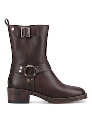 Marrón - Botas Hush Puppies Althea con hebilla - Imagen 1 de 7
