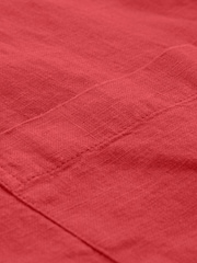 Celtic & Co. Red Linen Button Through Dress - Image 6 of 7