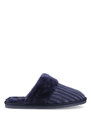 Albastru - Papuci Hush Puppies Arianna din material reiat - Imaginea 1 din 4