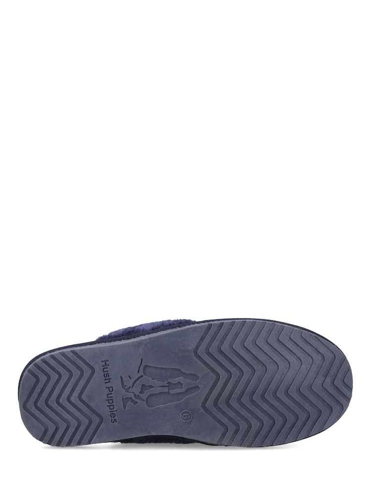 Albastru - Papuci Hush Puppies Arianna din material reiat - Imaginea 4 din 4 Albastru - Papuci Hush Puppies Arianna din material reiat - Imaginea 4 din 4