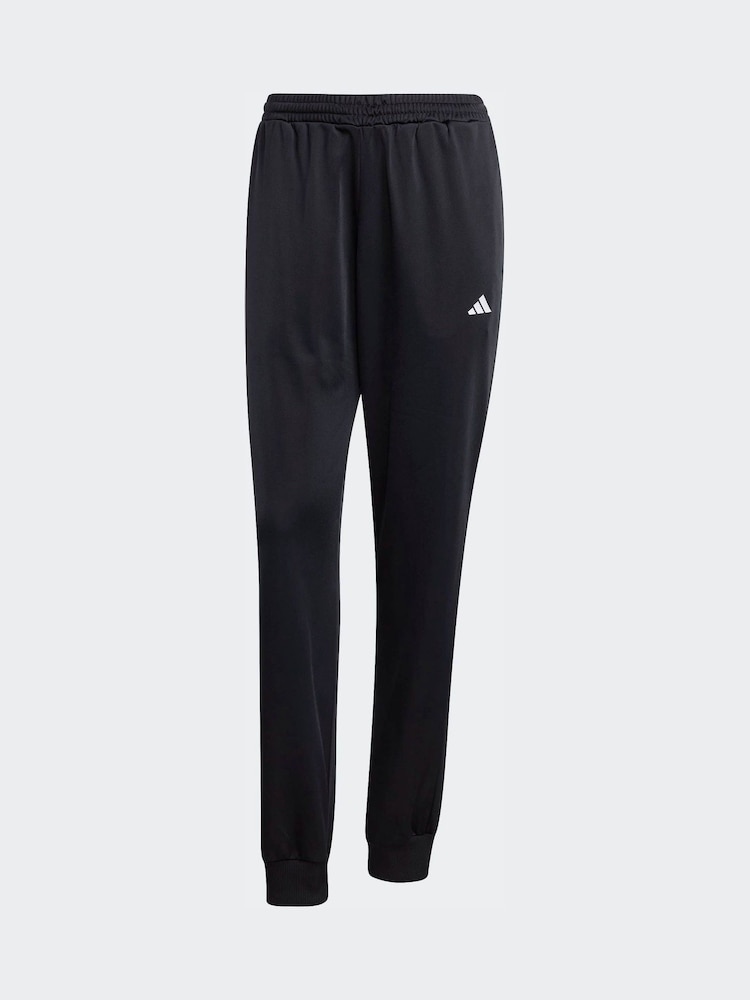 adidas Black Essentials Feel Cosy Tracksuit - Image 8 of 8