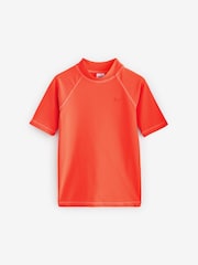 Orange Short Sleeve Sunsafe Rash Vest (1.5-16yrs) - Image 7 of 9