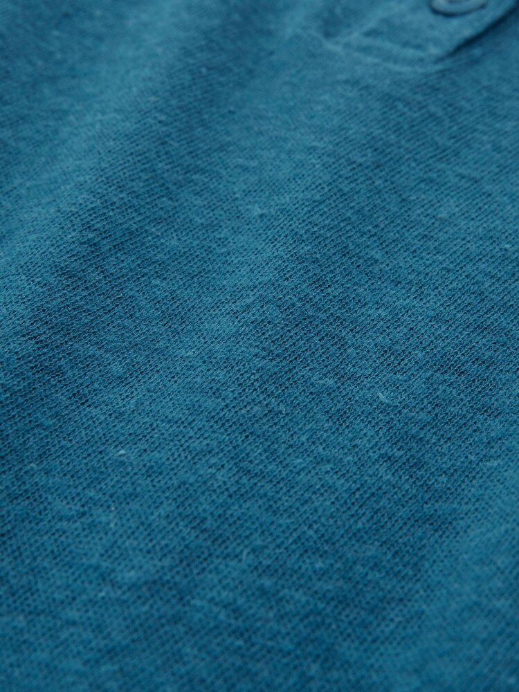 رداء علوي كتان/قطن لون طبيعي Henley من Celtic & Co.‎ - صورة 5 من 5