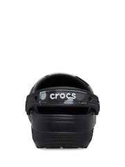 Crocs Black Classic Crafted Camo Clogs - Image 2 of 5