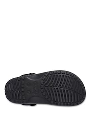 Crocs Black Classic Crafted Camo Clogs - Image 5 of 5