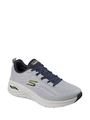 Skechers Grey Arch Fit 3.0 Prawsper Trainers - Image 2 of 3