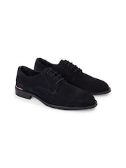 Tommy Hilfiger Blue Suede Shoes - Image 2 of 4