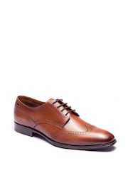 Қоңыр - Base London Sloane Brogue Shoes - 4суретінің 2 суреті