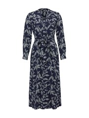 Celtic & Co. Blue Tie Front Midi Dress - Image 2 of 7