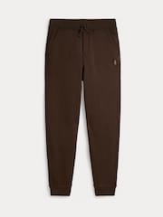 Polo Ralph Lauren Brown Logo Slim Jersey Joggers - Image 1 of 2