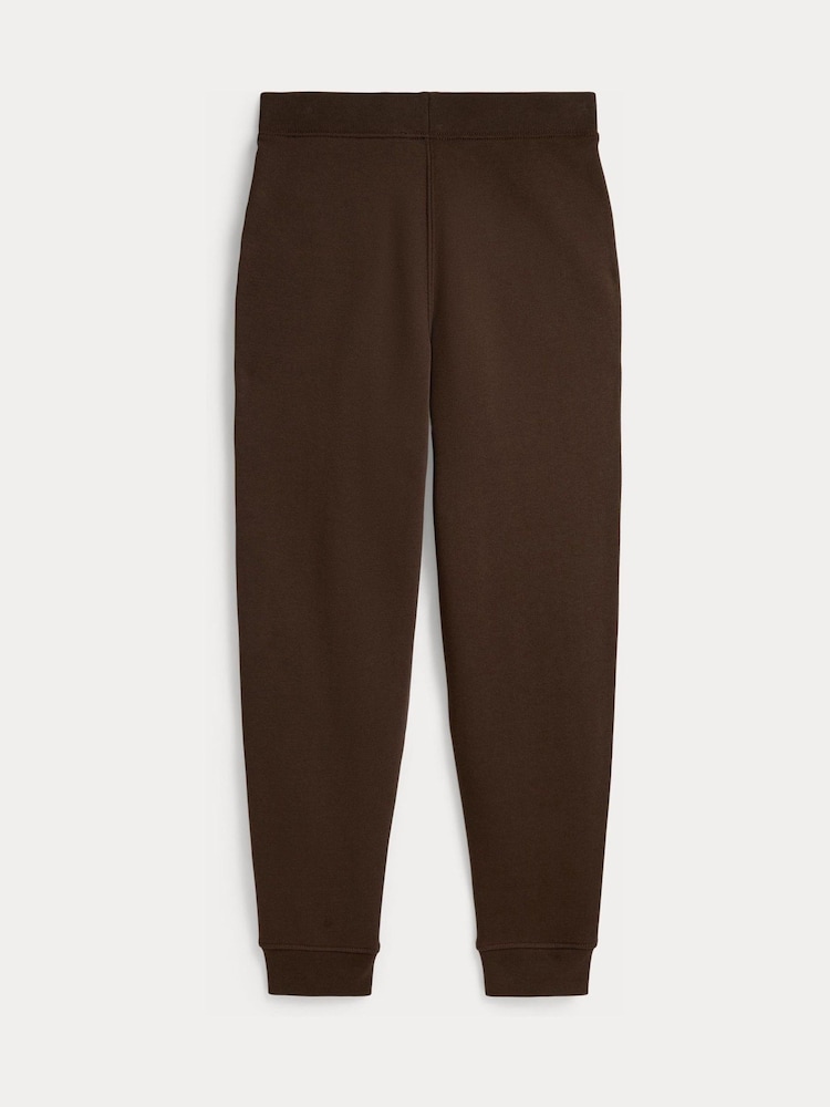 Polo Ralph Lauren Brown Jersey Logo Joggers - Image 3 of 3 Polo Ralph Lauren Brown Jersey Logo Joggers - Image 3 of 3