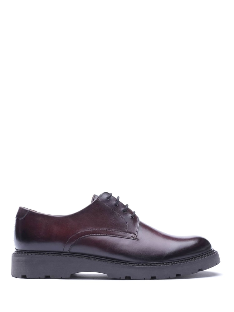 Base London Brown Vector Lace Up Shoes - Image 1 of 4 Base London Brown Vector Lace Up Shoes - Image 1 of 4
