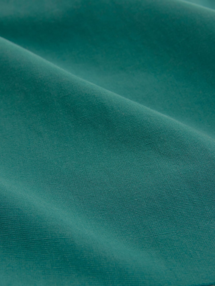 Celtic & Co. Green Tie Front Midi Dress - Image 6 of 6
