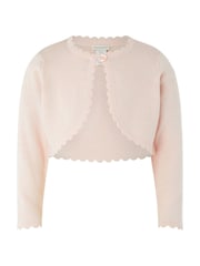 Monsoon Pink Baby Niamh Cardigan - Image 1 of 2