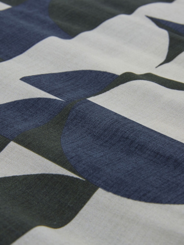 Celtic & Co. Blue Half Sleeve Midi Shirt Dress - Image 5 of 5