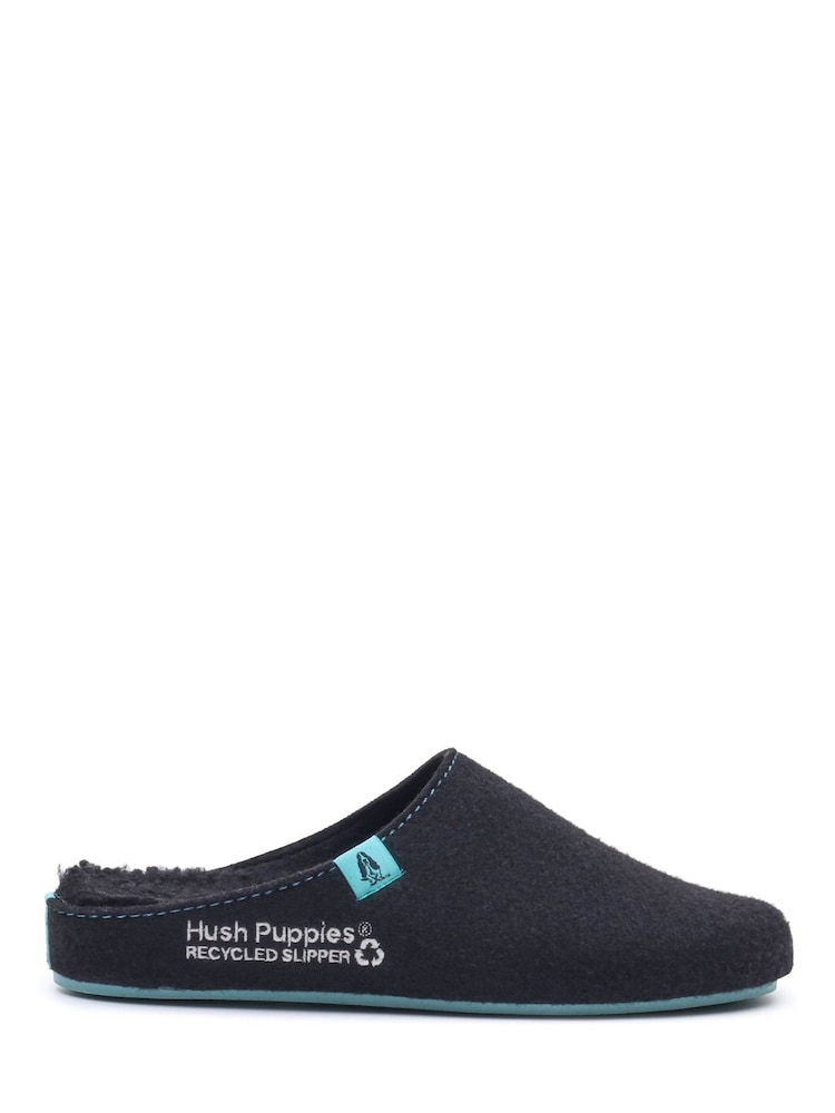 Hush Puppies Black The Good Slippers - Image 1 of 5