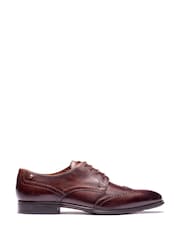 Шоколадты қоңыр - Base London Sloane Brogue Shoes - 3суретінің 2 суреті
