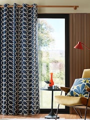 Orla Kiely Linear Stem Eyelet Curtains - Imagem 1 de 3