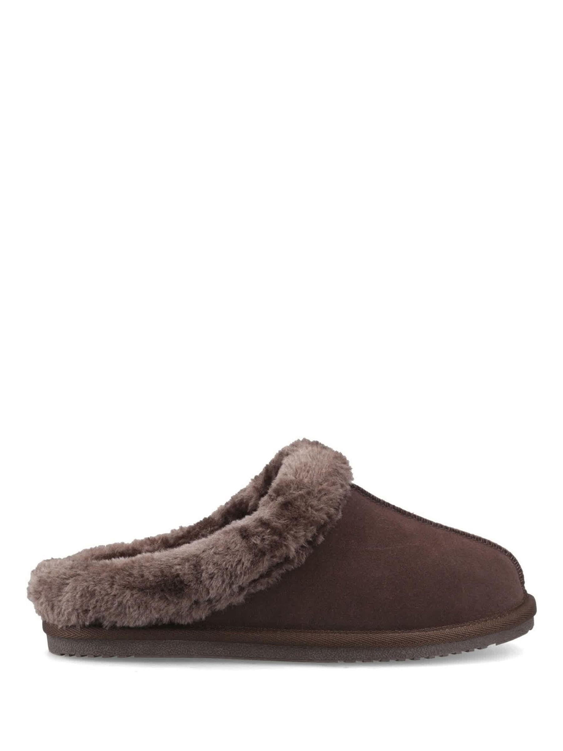 Hush Puppies Women's Chocolate Amara Slipper In | Size: 8 - Image 4
