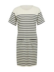 Celtic & Co. Organic Cotton Jersey Knee Length White Dress - Image 2 of 6