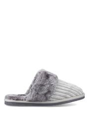 Gri - Papuci Hush Puppies Arianna din material reiat - Imaginea 1 din 4