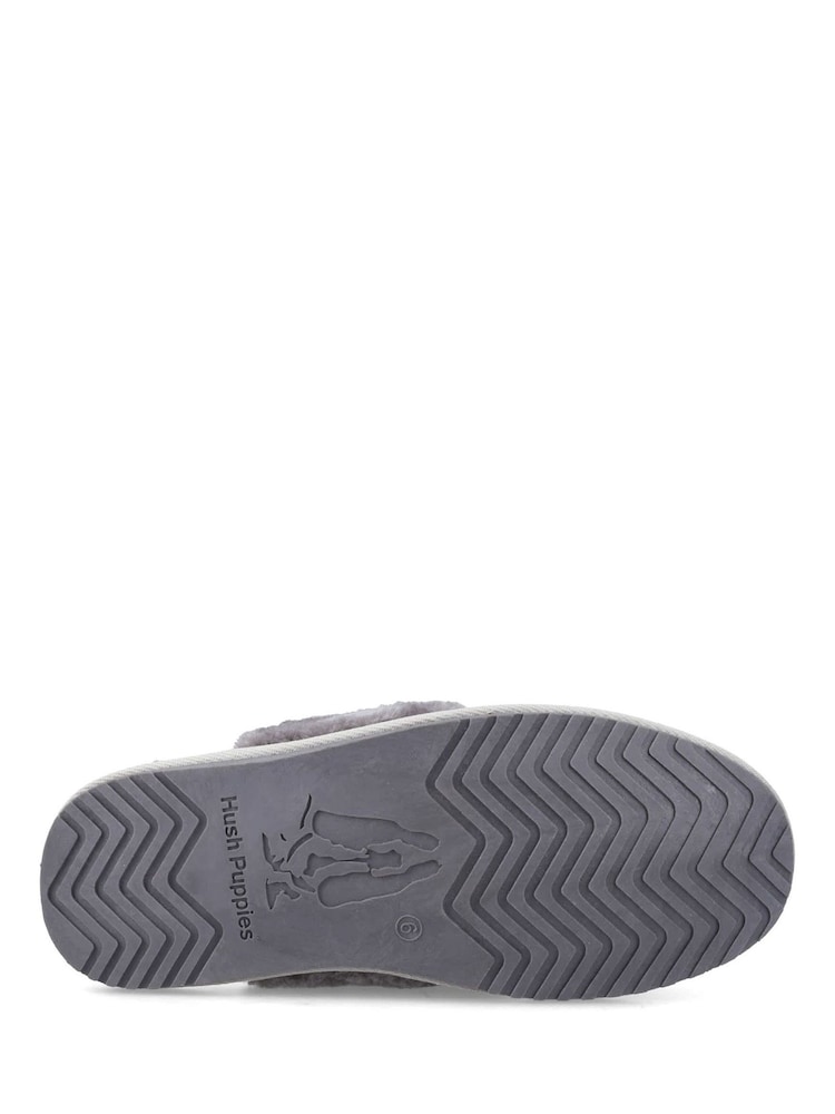 Gri - Papuci Hush Puppies Arianna din material reiat - Imaginea 4 din 4 Gri - Papuci Hush Puppies Arianna din material reiat - Imaginea 4 din 4