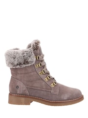 Hush Puppies Brown Florence Wide Fit Boots - Image 1 of 4