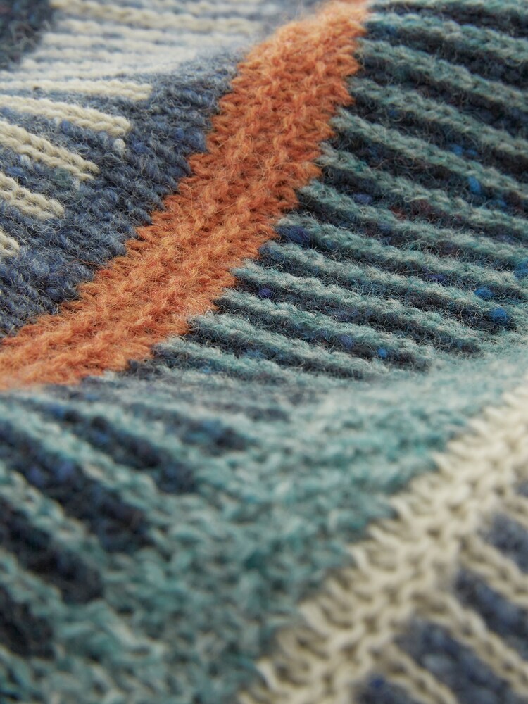 Marineblau - Celtic & Co. Statement-Pullover aus Donegal - Bild 7 von 7 Marineblau - Celtic & Co. Statement-Pullover aus Donegal - Bild 7 von 7