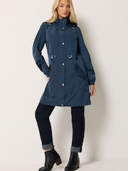 M&Co Blue Rain Jacket - Image 3 of 6