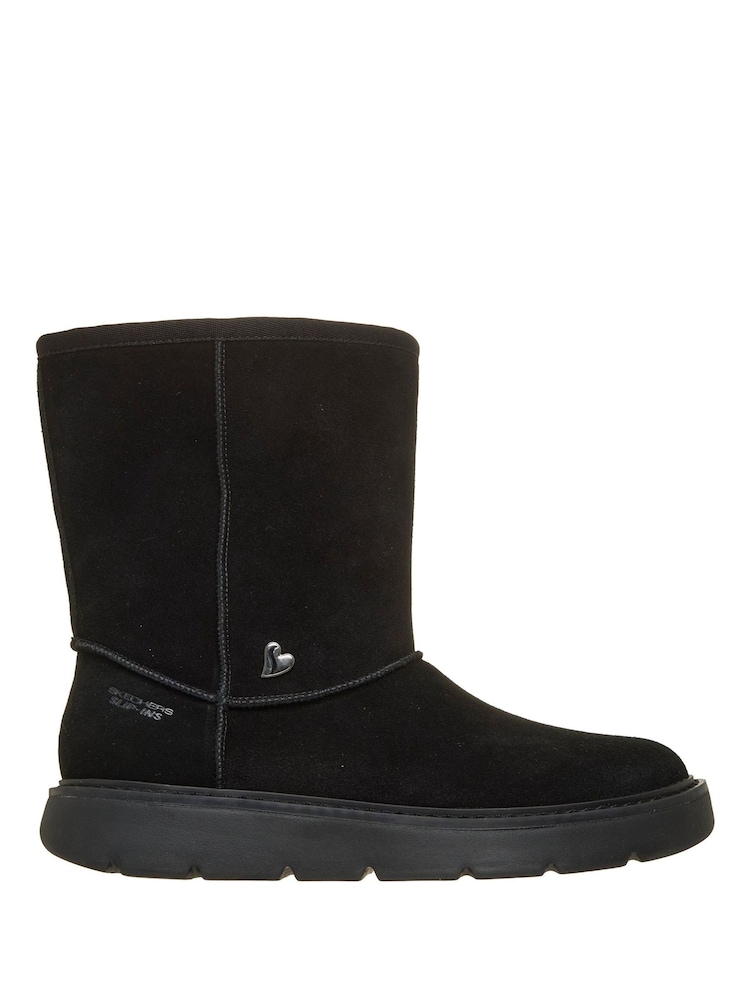 Skechers Black Keepsakes Cosy Mid Boots - Image 1 of 3