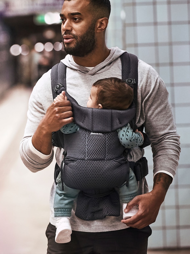 BabyBjörn Grey Baby Carrier Move 3D Mesh - Image 1 of 4