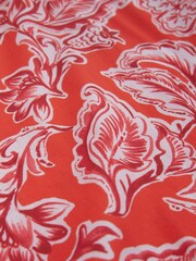 Celtic & Co. Red Woven Relaxed T-Shirt - Image 5 of 5
