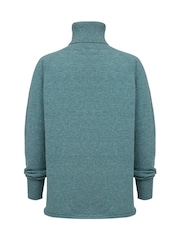 Celtic & Co. Green Geelong Slouch Roll Neck Jumper - Image 5 of 8