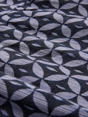 Celtic & Co. Blue Printed Linen Sleeveless Midi Dress - Image 5 of 7