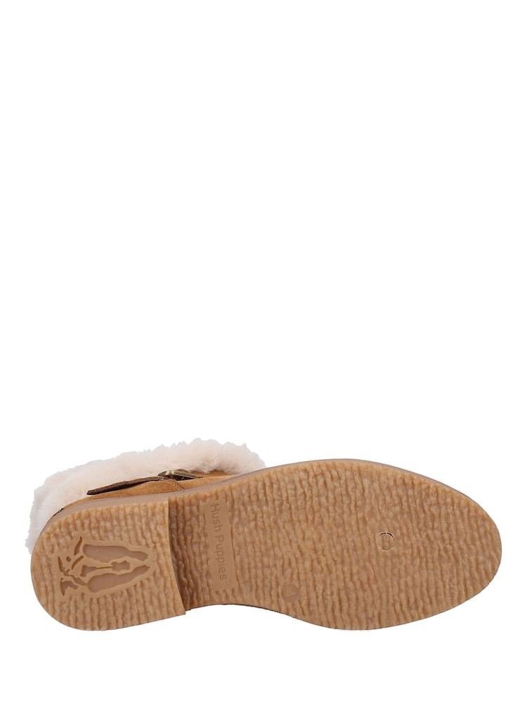 Hush Puppies Brown Hannah Wide Fit Boots - Image 4 of 4 Hush Puppies Brown Hannah Wide Fit Boots - Image 4 of 4