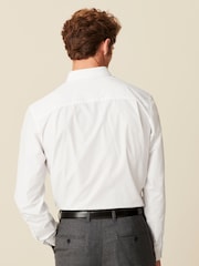 White Regular Fit Easy Care Single Cuff Shirts 2 Pack - Image 4 of 6