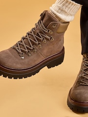 Hush Puppies Grey Robyn Hiker Boots - Image 1 of 6