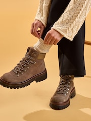 Hush Puppies Grey Robyn Hiker Boots - Image 2 of 6