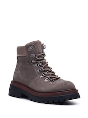 Hush Puppies Grey Robyn Hiker Boots - Image 3 of 6
