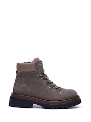 Hush Puppies Grey Robyn Hiker Boots - Image 5 of 6